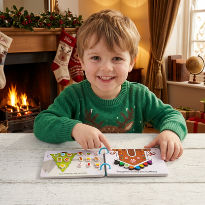 Montessori Christmas Busy Book
