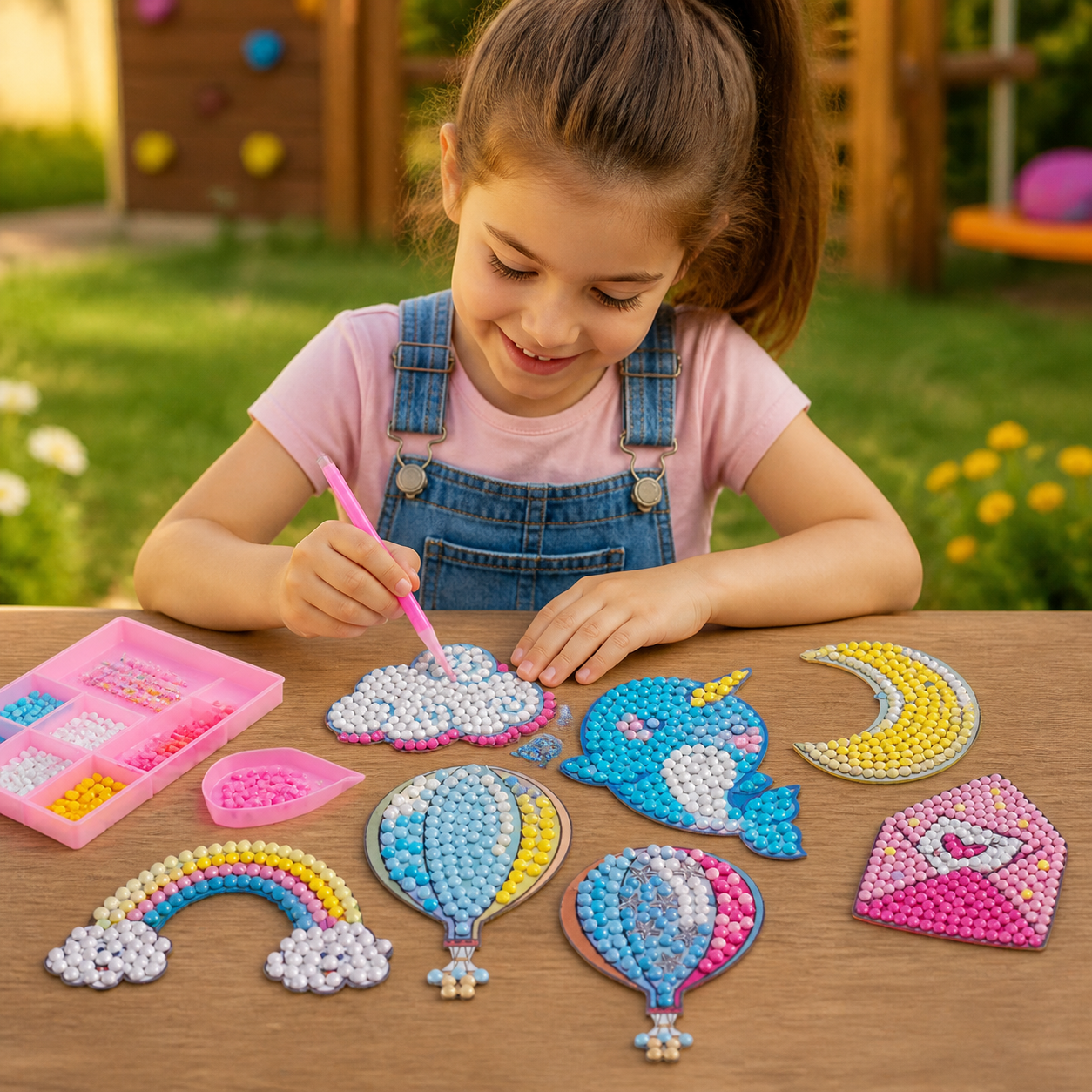 DIY sticker cartoon diamond painting