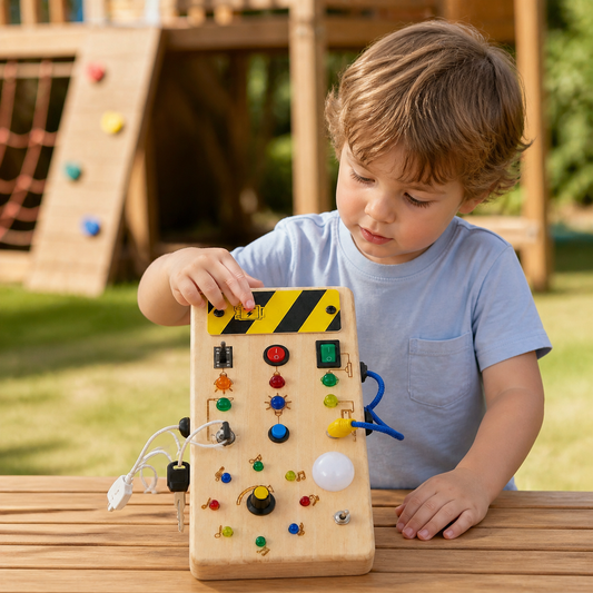 Montessori Wooden Activity Board