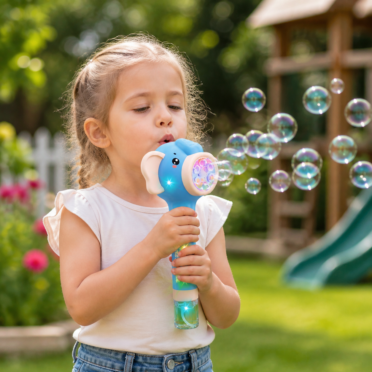 Elephant Bubble Stick Toy