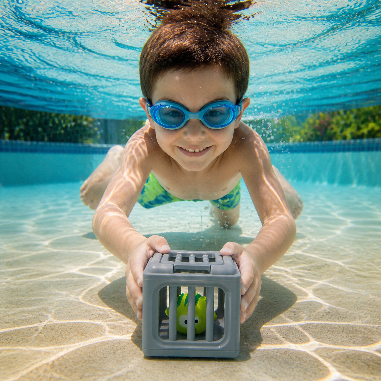Diving Toy Set with Sinking Animals