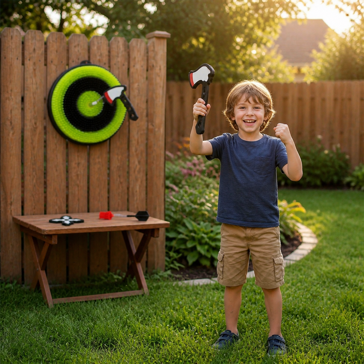Backyard Axe Throwing Game