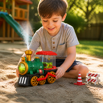 Smart Kids Steam Locomotive with Real Steam