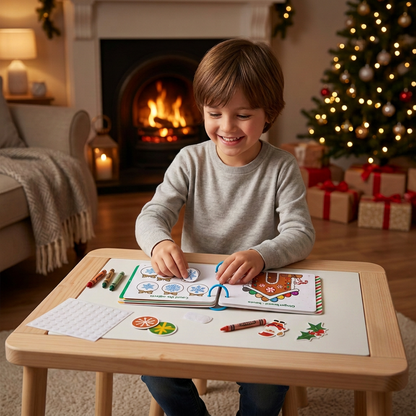 Montessori Christmas Busy Book