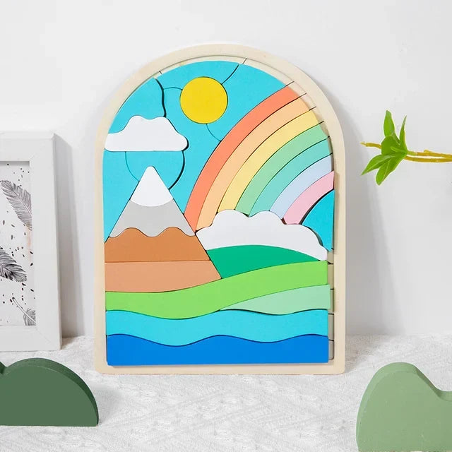 Rainbow Building Blocks