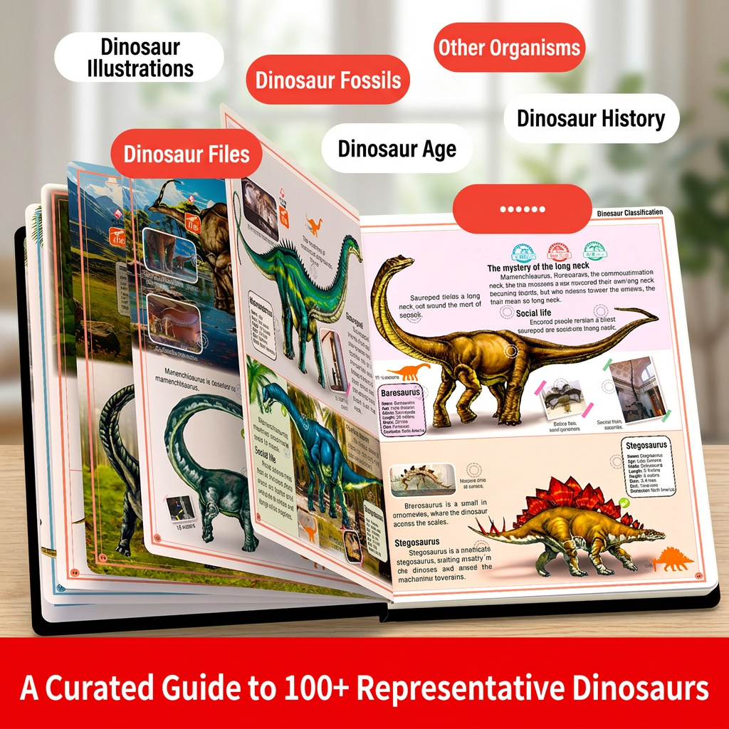 Interactive Talking Dinosaur Encyclopedia Book