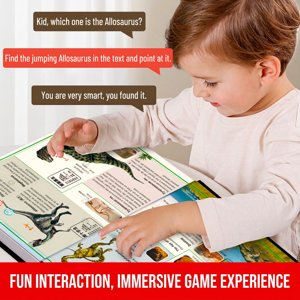 Interactive Talking Dinosaur Encyclopedia Book
