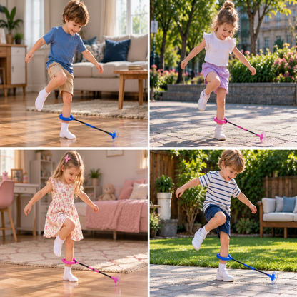 3-in-1 LED Skip Ball with Jump Counter & Timer for Kids