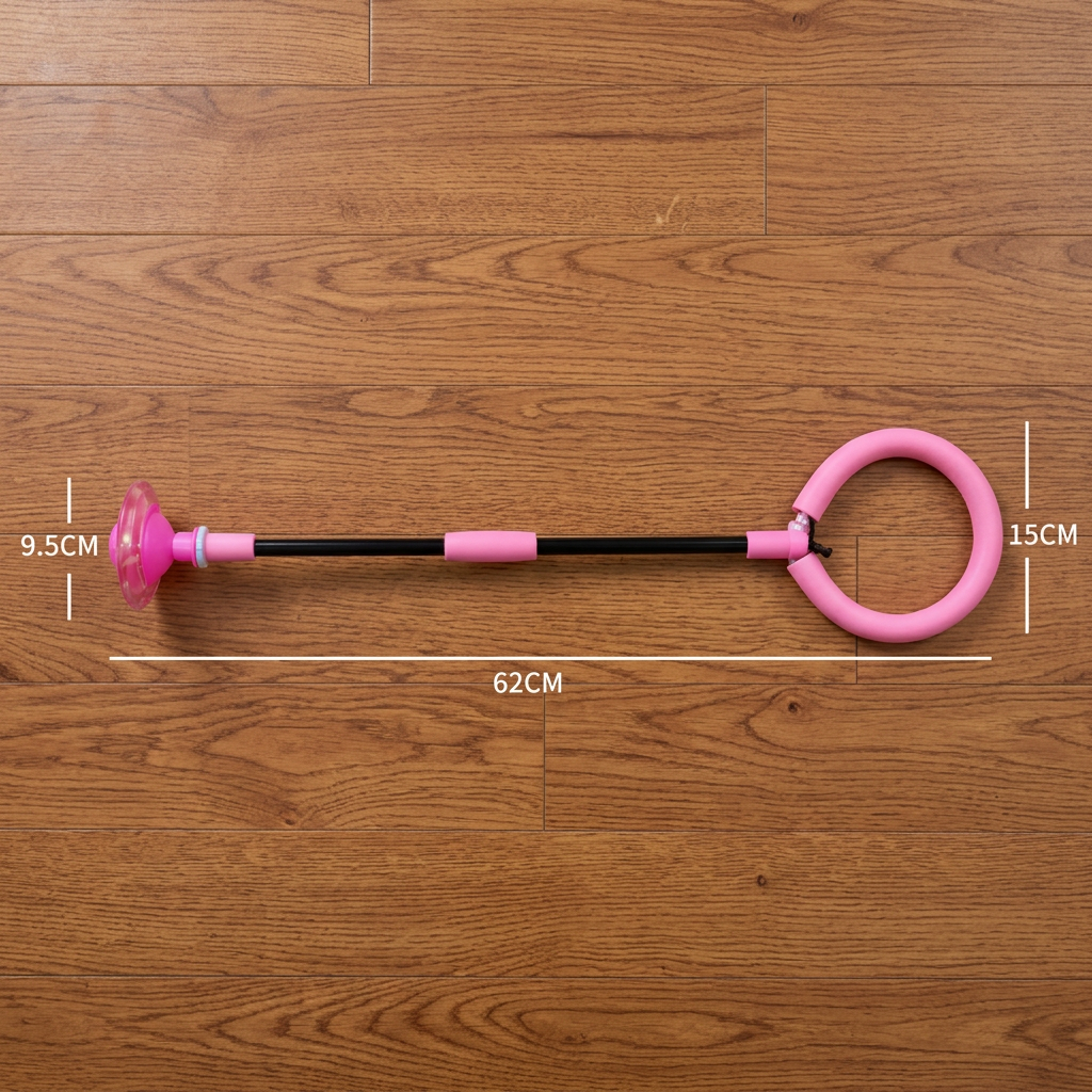 3-in-1 LED Skip Ball with Jump Counter & Timer for Kids