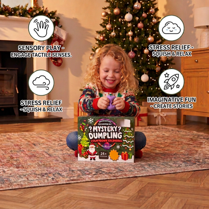 Christmas Squishy Advent Calendar for Kids