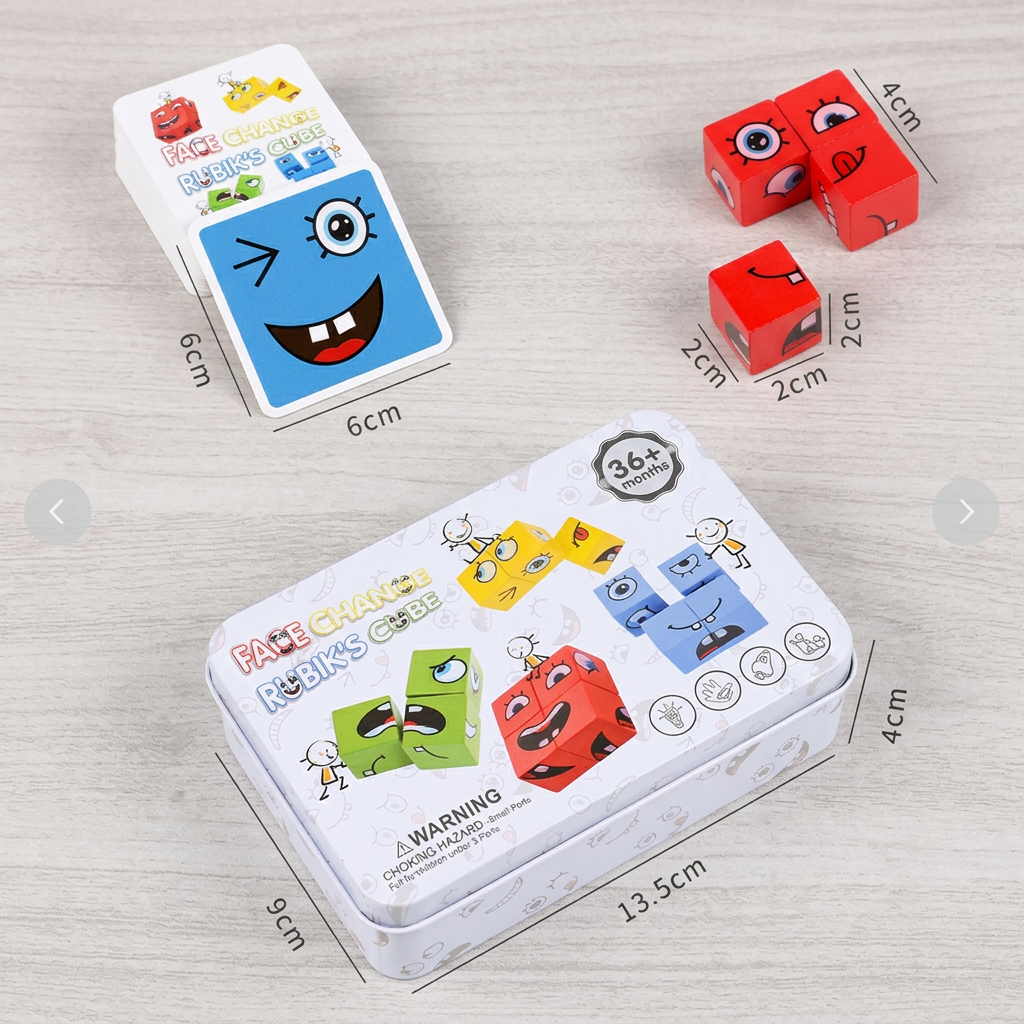 FaceCube - Family Game Set