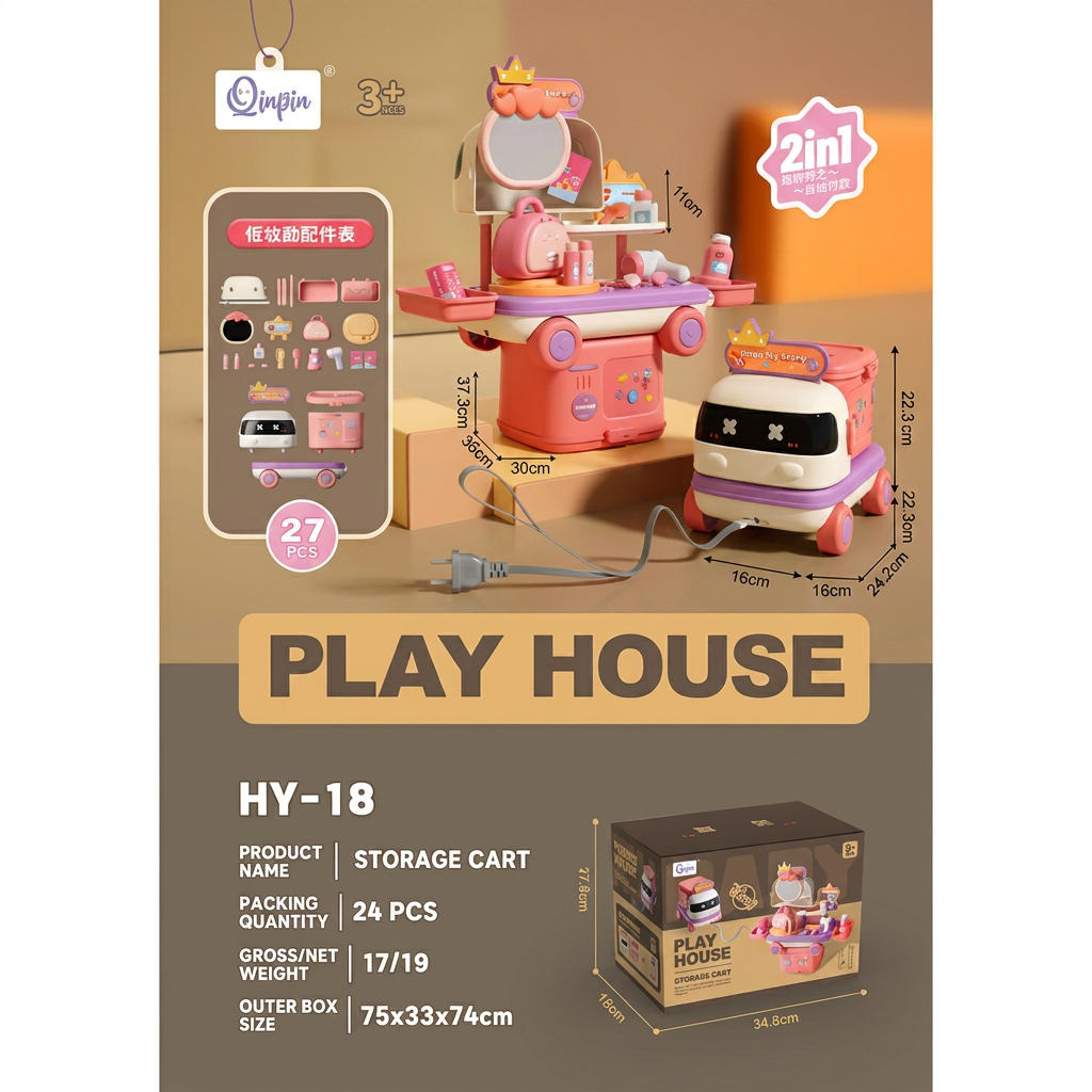 2-in-1 Play Truck for Kids