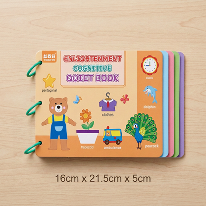 Cognitive Development Activity Book - Interactive Felt Book