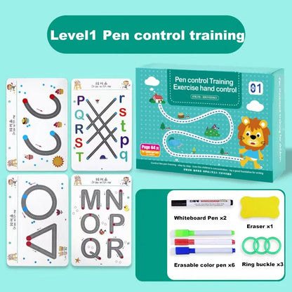 MagicLines - Magical Tracing Workbook Set
