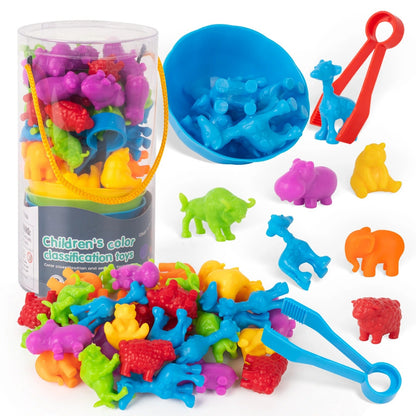 Sorting Animal - Montessori Game Set