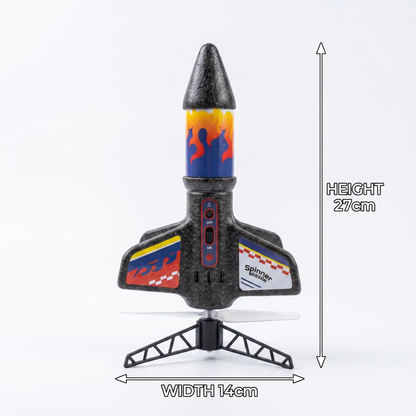 Kids Rocket Launcher with Parachute – Motorized Toy Rocket for Outdoor Adventures
