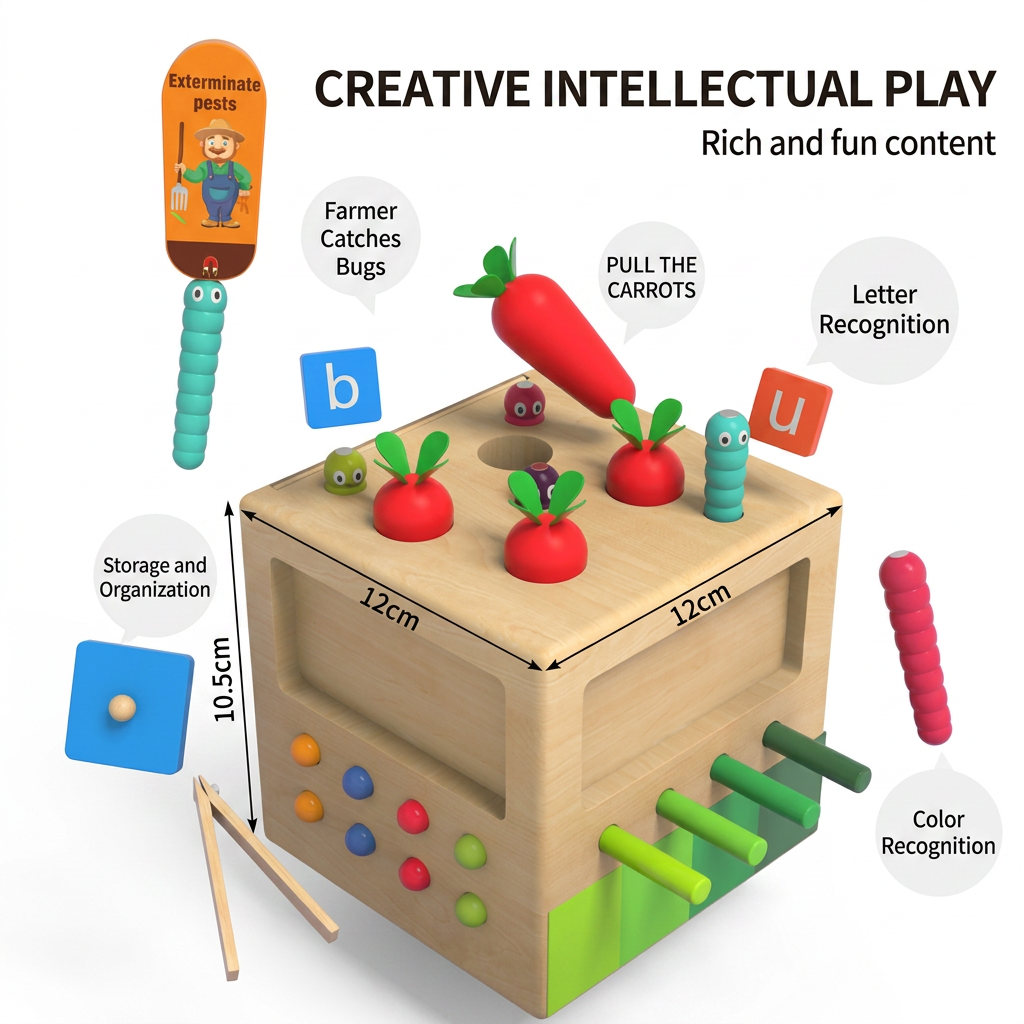Montessori Learning and Development Wooden Toy