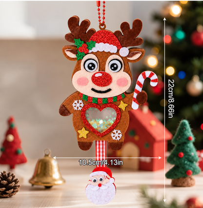DIY Christmas Shaker Ornament Craft Kit for Kids