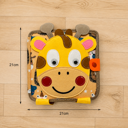 Montessori Sensory Giraffe Story Book