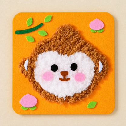 DIY Embroidery Doll Set