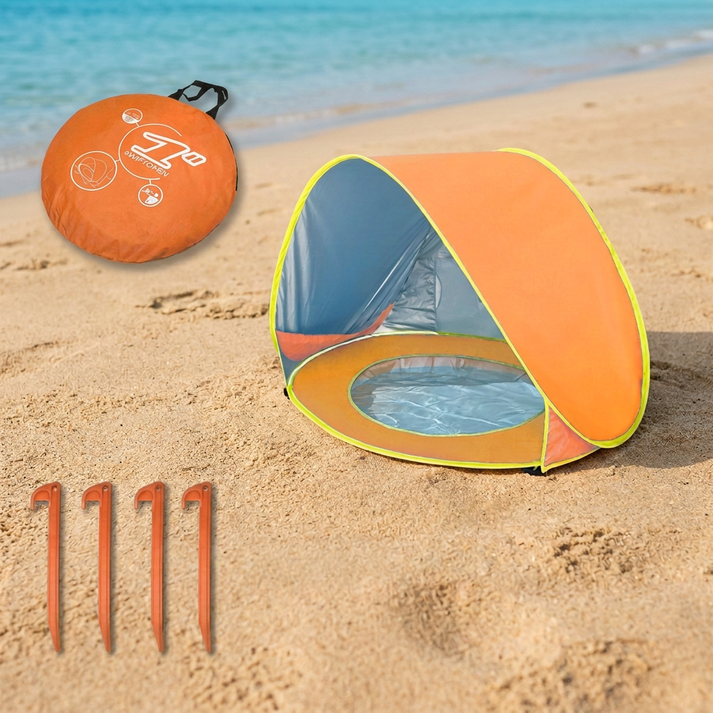 Children Beach Tent with Pool