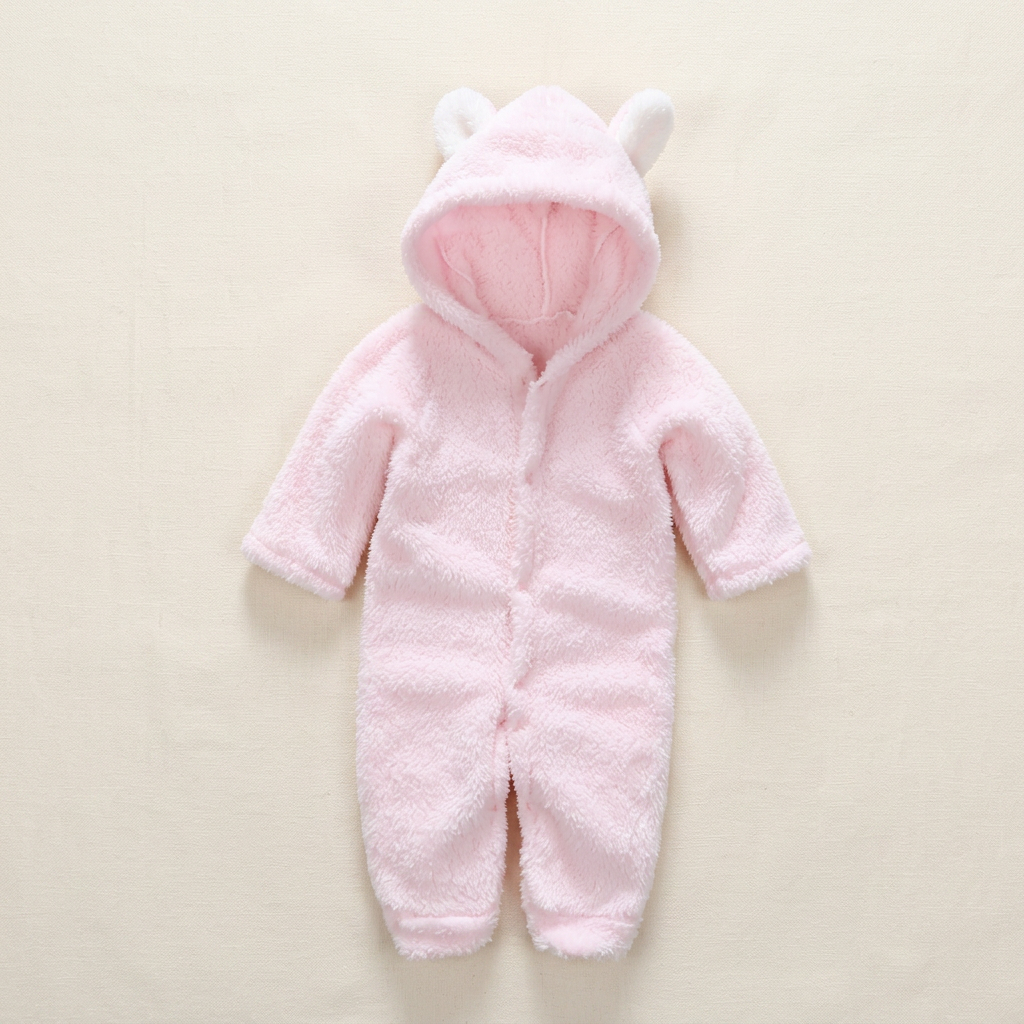 Cute Baby Onesie in Bear Design