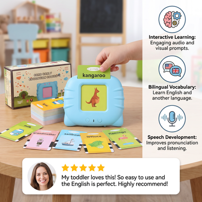 Interactive Learning Flashcards - Educational Talking Cards