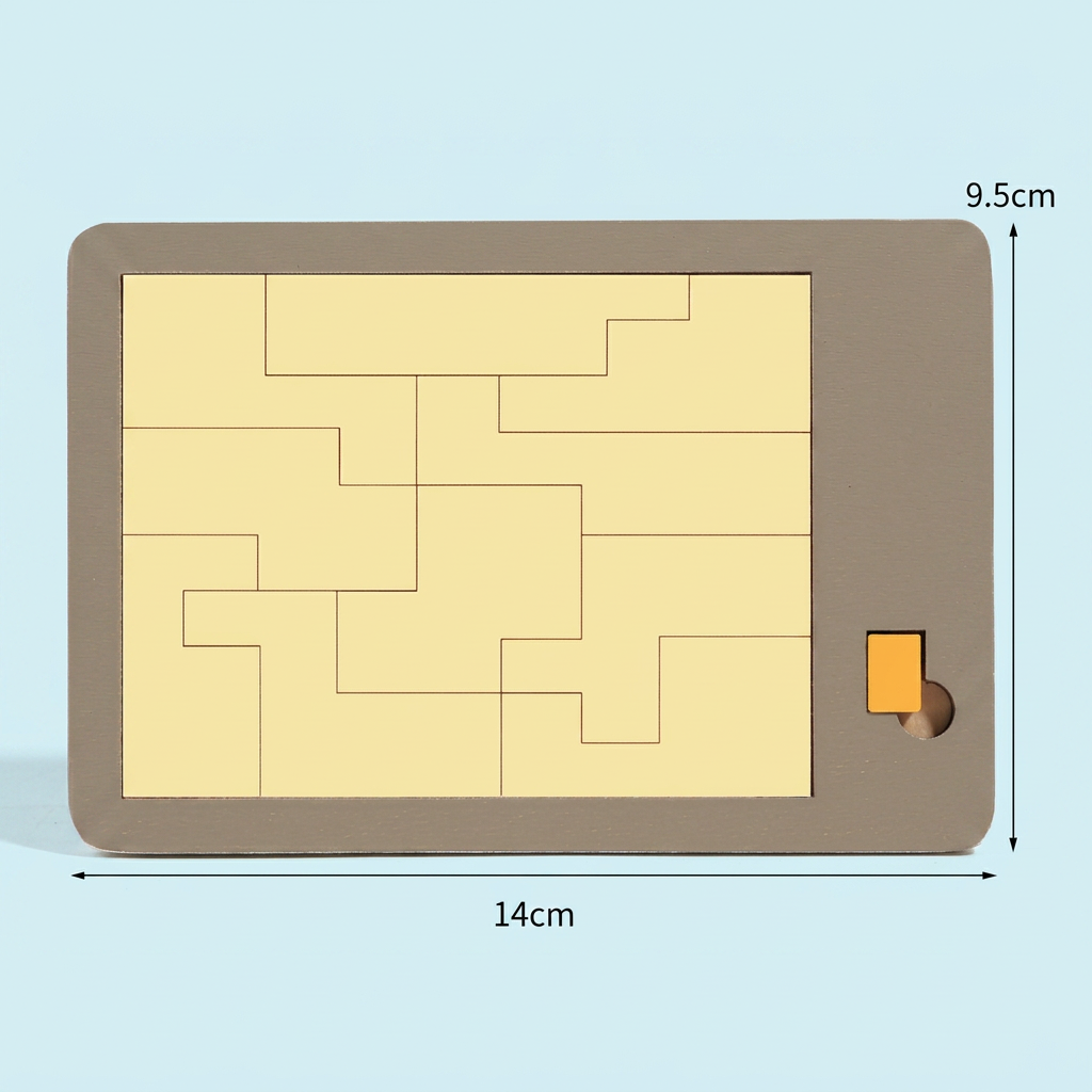 Wooden Tangram puzzle game