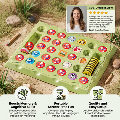Animal Memory Match Game