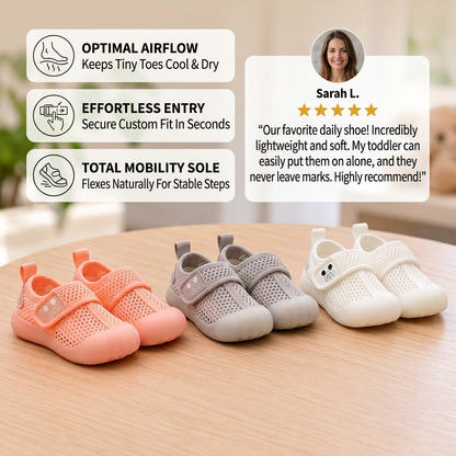 Comfortable Baby Shoes with Soft, Non-Slip Soles