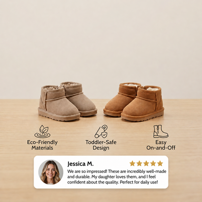 Cozy Waterproof Winter Boots with Non-Slip Soles
