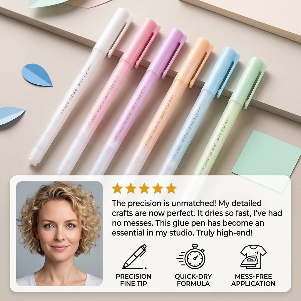 Precision Quick-Dry Glue Pen