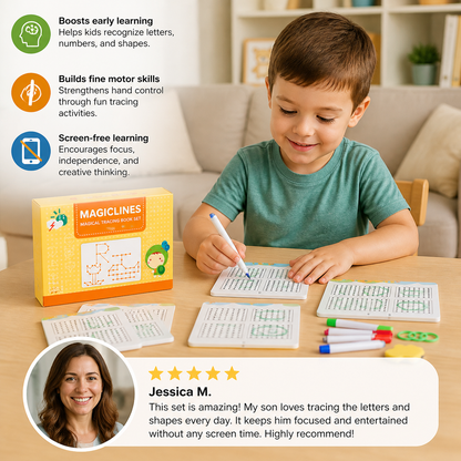 MagicLines - Magical Tracing Book Set