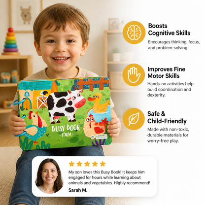 BusyBook - Montessori Activity Book