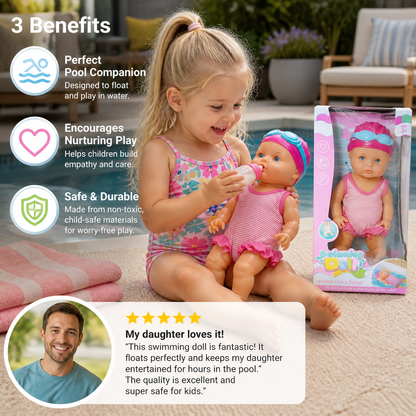 Floating Baby Doll for Water Play