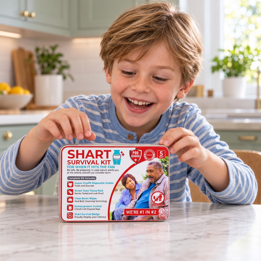 Funny Shart Survival Kit – Ultimate Poop Prank Gift Set