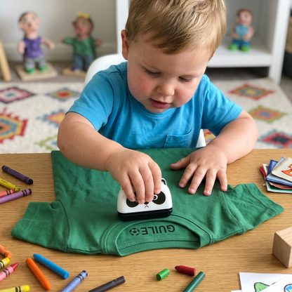 Personalized Kids’ Permanent Name Stamp for Clothing & School Supplies