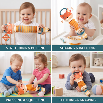 Fox Accordion - Musical Toy for Kids