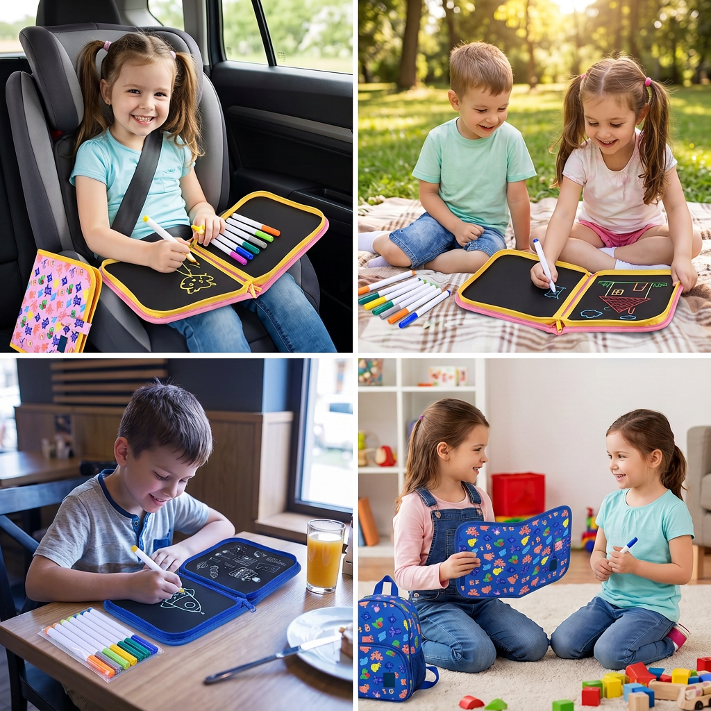 Creative Drawing Board – Reusable Art Book for Kids