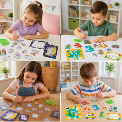 Sparkling Diamond Mosaic Kit – Creative Crafting Fun