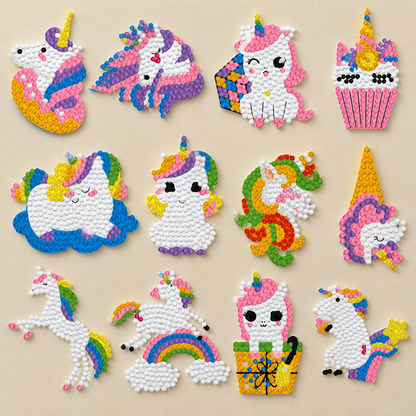 DIY sticker cartoon diamond painting