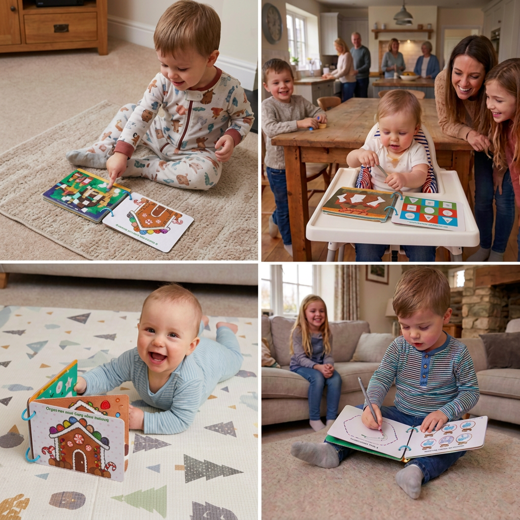 Montessori Christmas Busy Book