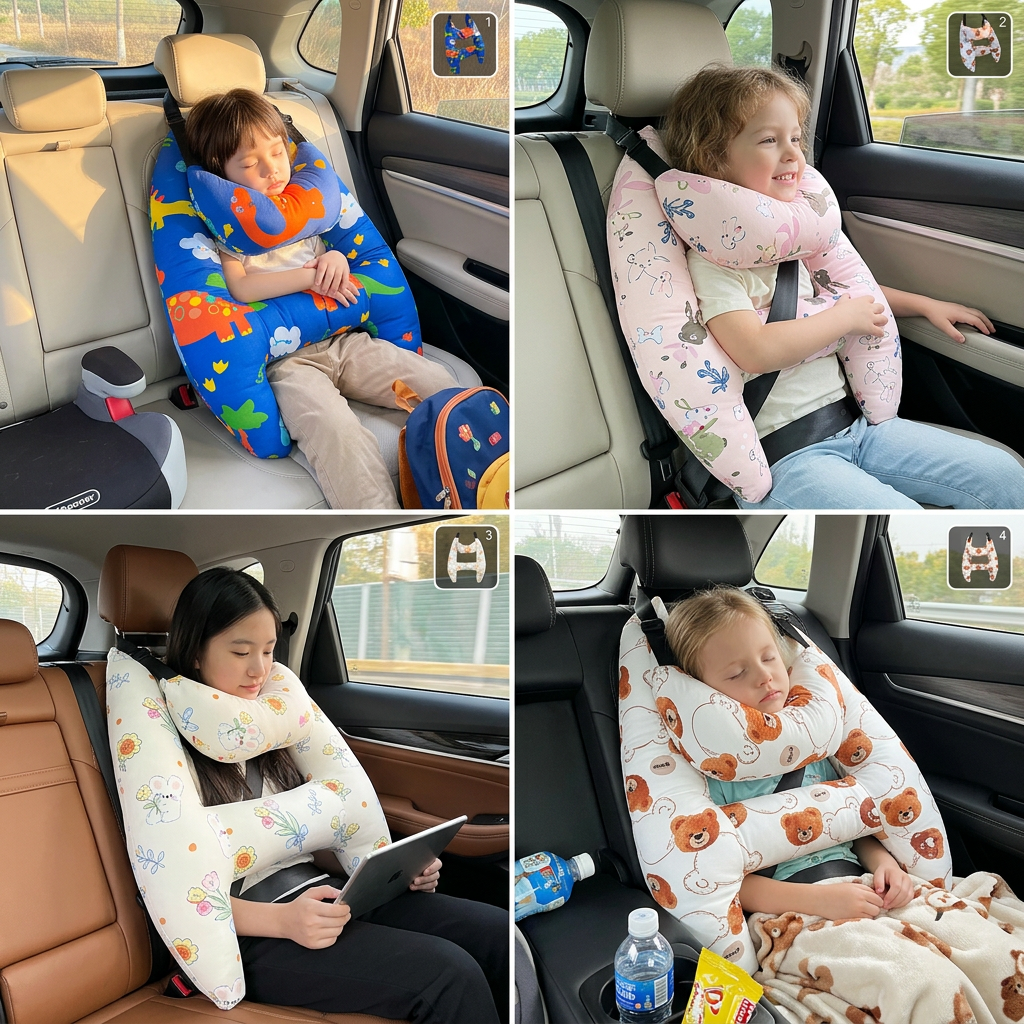 Cosy Car Pillow for Children