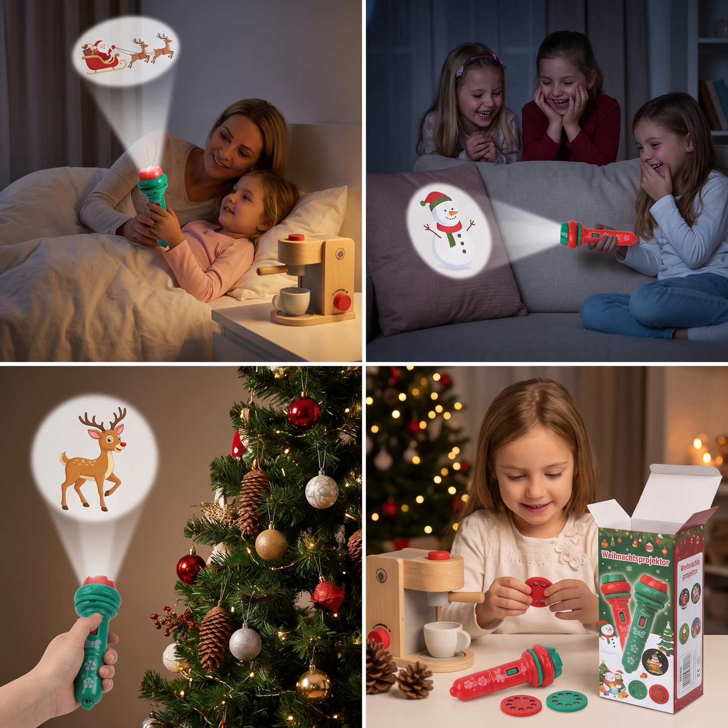 Magical Nighttime Projector Torch