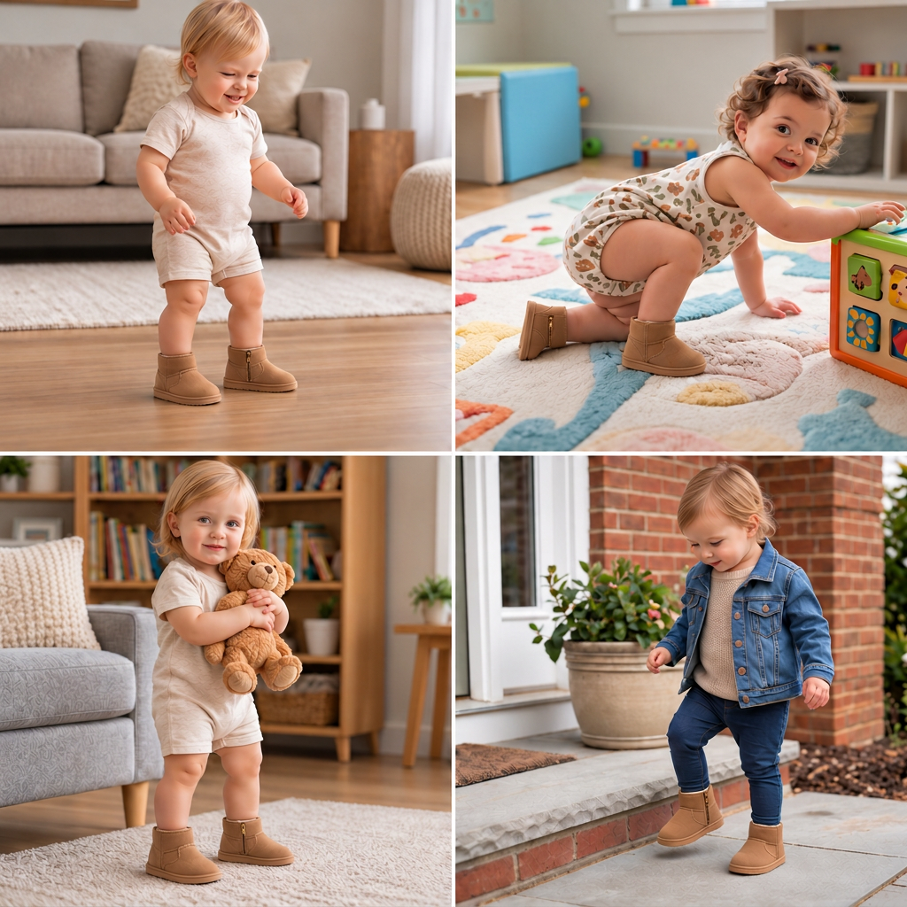 Cozy Waterproof Winter Boots with Non-Slip Soles