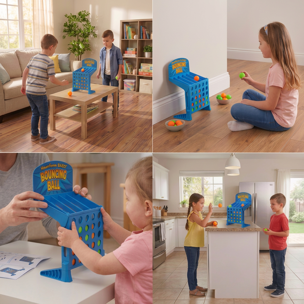 Four in a Row Target Shooting Game