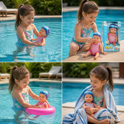 Floating Baby Doll for Water Play